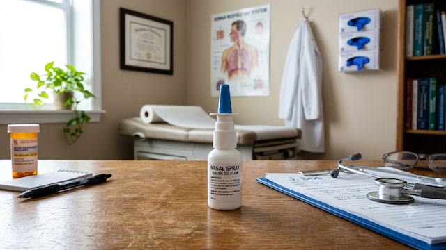 Nasal sprays can help with allergic rhinitis treatment