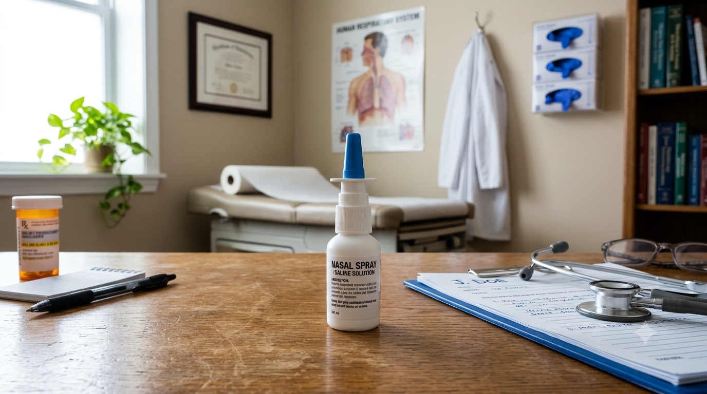 Nasal sprays can help with allergic rhinitis treatment