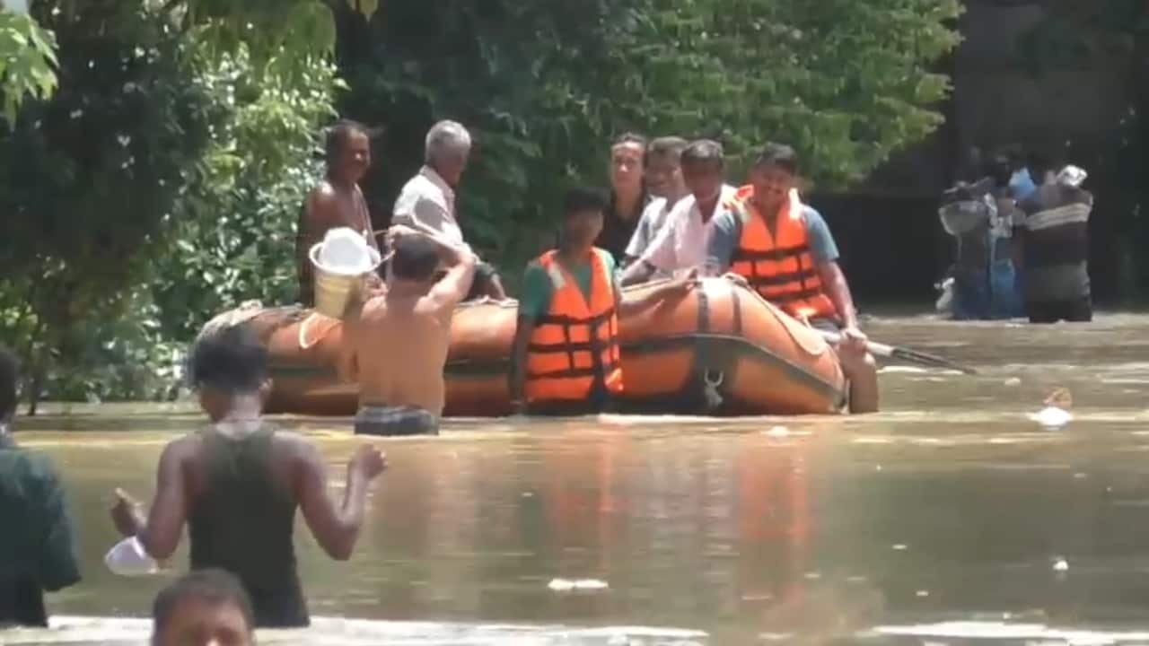 Several Parts Of Agartala Flooded As River Level Rises, Evacuation Underway