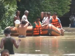 Several Parts Of Agartala Flooded As River Level Rises, Evacuation Underway