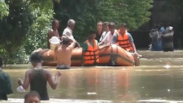 Several Parts Of Agartala Flooded As River Level Rises, Evacuation Underway