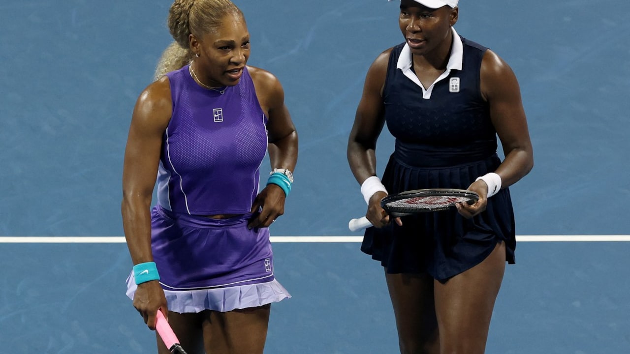 Williams Sisters Crash Out Of Cincinnati Open; Alexander Zverev Advances