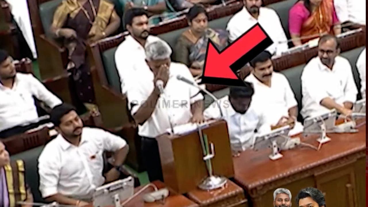 Political Row Erupts Over Tamil Nadu Minister's Religious Gesture In Assembly