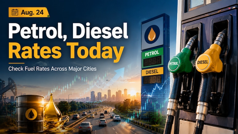 Petrol, Diesel Prices On August 24: Check New Fuel Rates In Mumbai, Bengaluru, Chennai, Kolkata And More