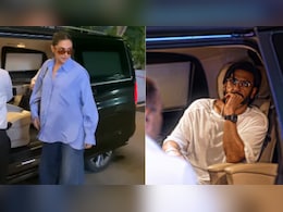 Pregnant Deepika Padukone Heads To Bengaluru Ahead Of Second Baby's Arrival, Ranveer Singh Sees Her Off