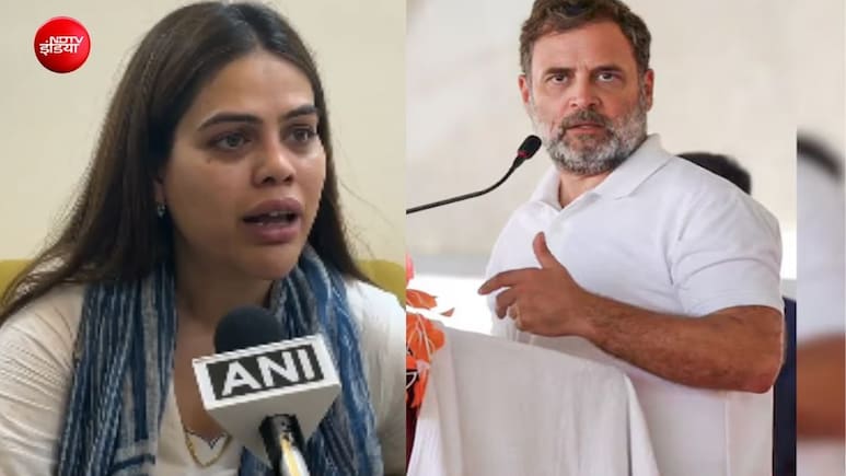 VIDEO: मनुस्मृति पर राहुल गांधी से भिड़ गईं नाजिया खान, पूछे तीखे सवाल, इंदिरापुरम में शिकायत भी दर्ज कराई