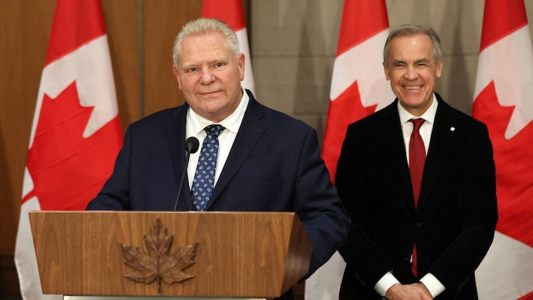 'Won't Get A Grain Of Sand': Ontario Premier Slams Trump Tariffs On Canada