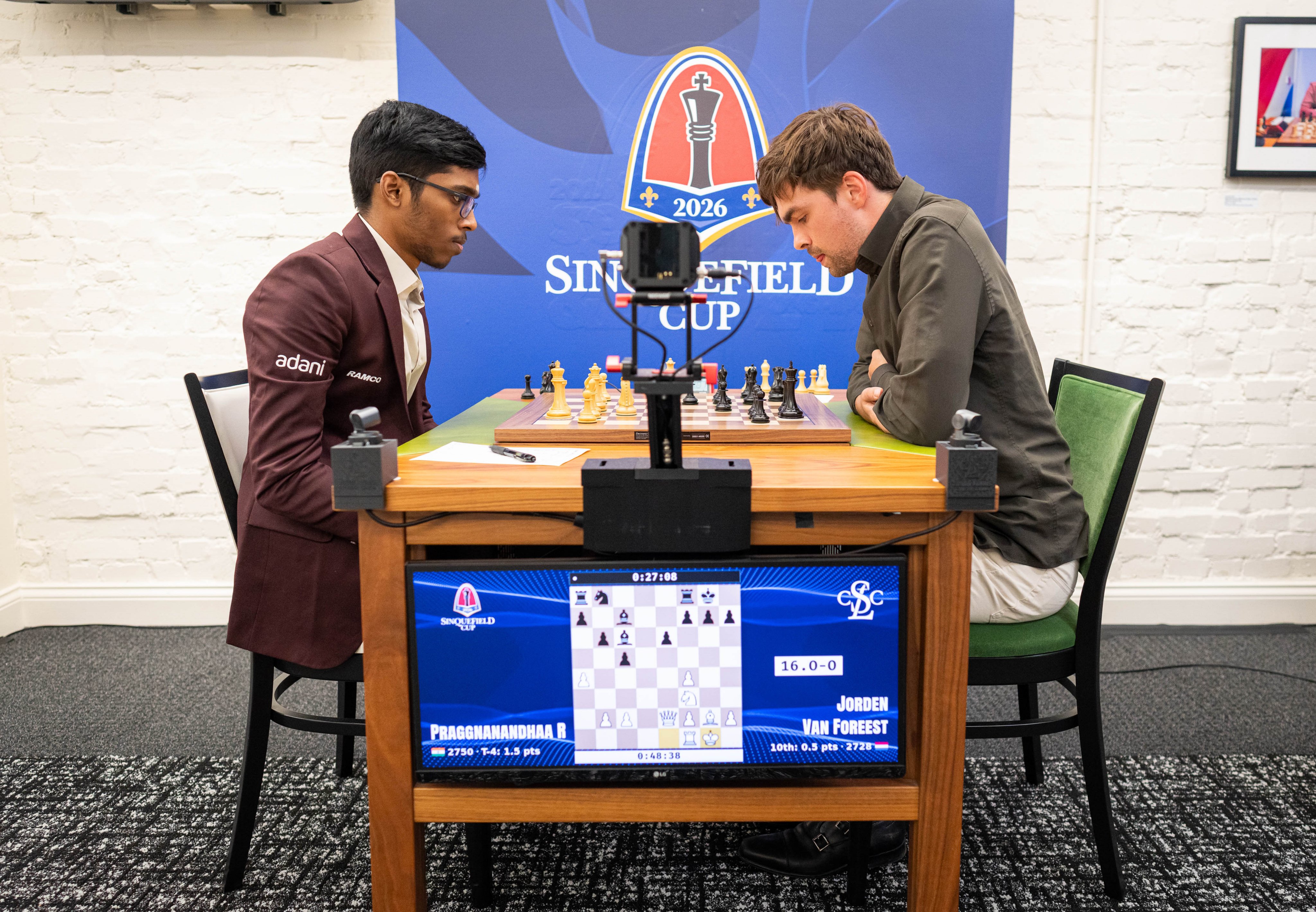 Praggnanandhaa Bounces Back, Crushes Van Foreest At Sinquefield Cup