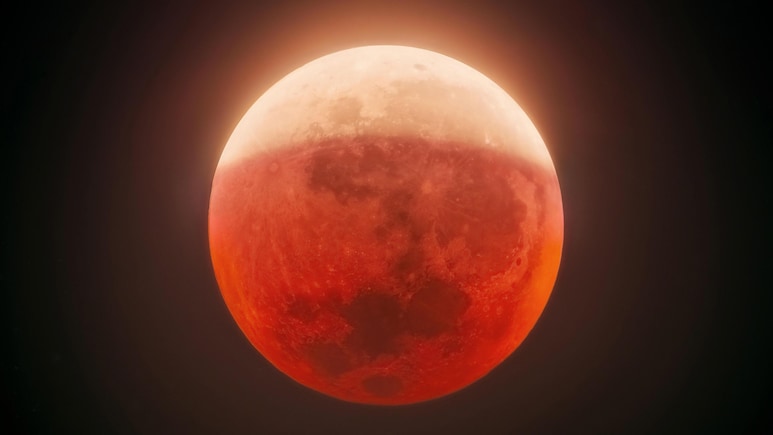 Rare 'Almost Blood Moon' To Light Up Skies As Lunar Eclipse Peaks Tonight: Check Time, Visibility Details