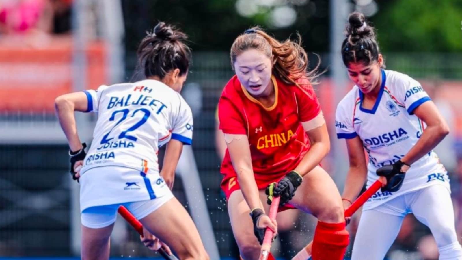 Indias Womens Hockey World Cup Opener Ends In Frustration As China Fight Back Twice