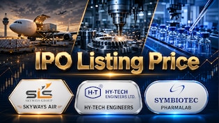 Hy-Tech Engineers vs Symbiotec Pharmalab vs Skyways Air IPO: Which Will List At Higher Premium?