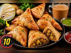 10 Min Aloo Puff Samosa : मिनटों में बनाएं क्रिस्पी पफ समोसा, ऐसा खस्ता नाश्ता कि जुबान से नहीं जाएगा स्वाद Recipe