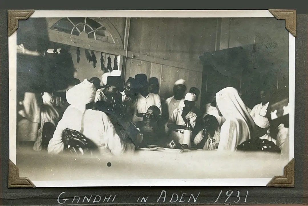Gandhi in Aden Gandhi in Aden