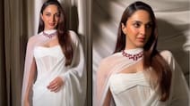 Kiara Advani Stuns In Manish Malhotra's Saree And 78-Carat Ruby Necklace