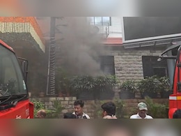 Fire Breaks Out At Income Tax Office Building In Mumbai's Churchgate
