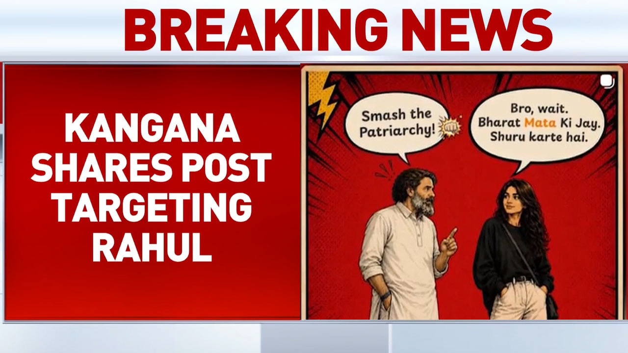 Kangana Ranaut Mocks Rahul Gandhi Over His Support For Kriti Sanon