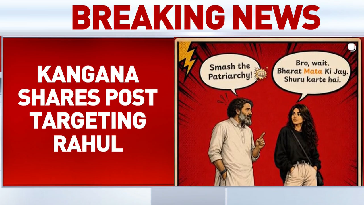 Kangana Ranaut Mocks Rahul Gandhi Over His Support For Kriti Sanon