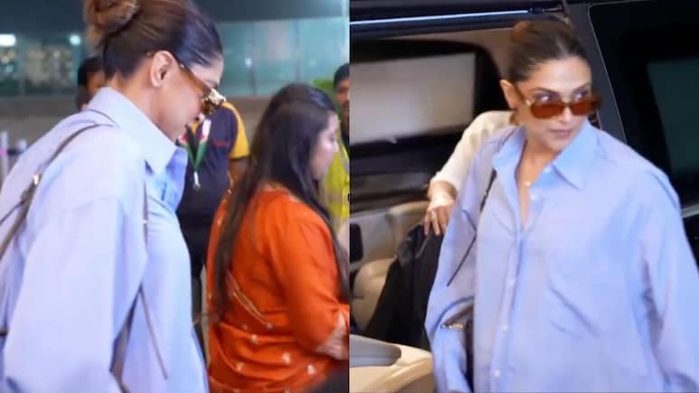 Watch: Deepika Padukone Keeps Maternity Fashion Chic In An Oversized Shirt And Denim