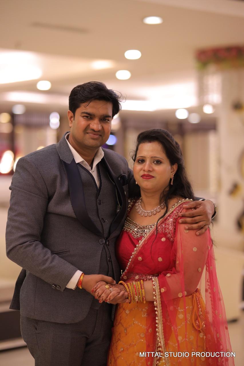 Rekhas brother and sister-in-law