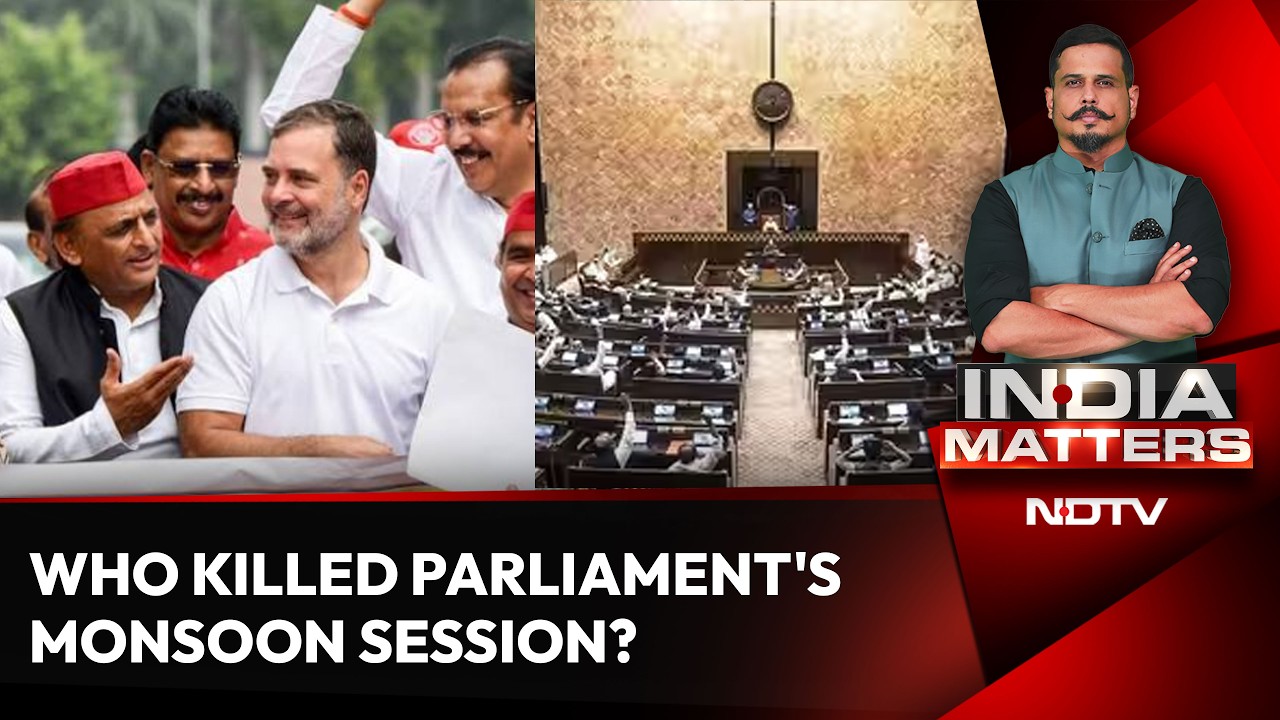 Video: Who Killed Parliament's Monsoon Session? BJP vs Opposition In Fiery Debate