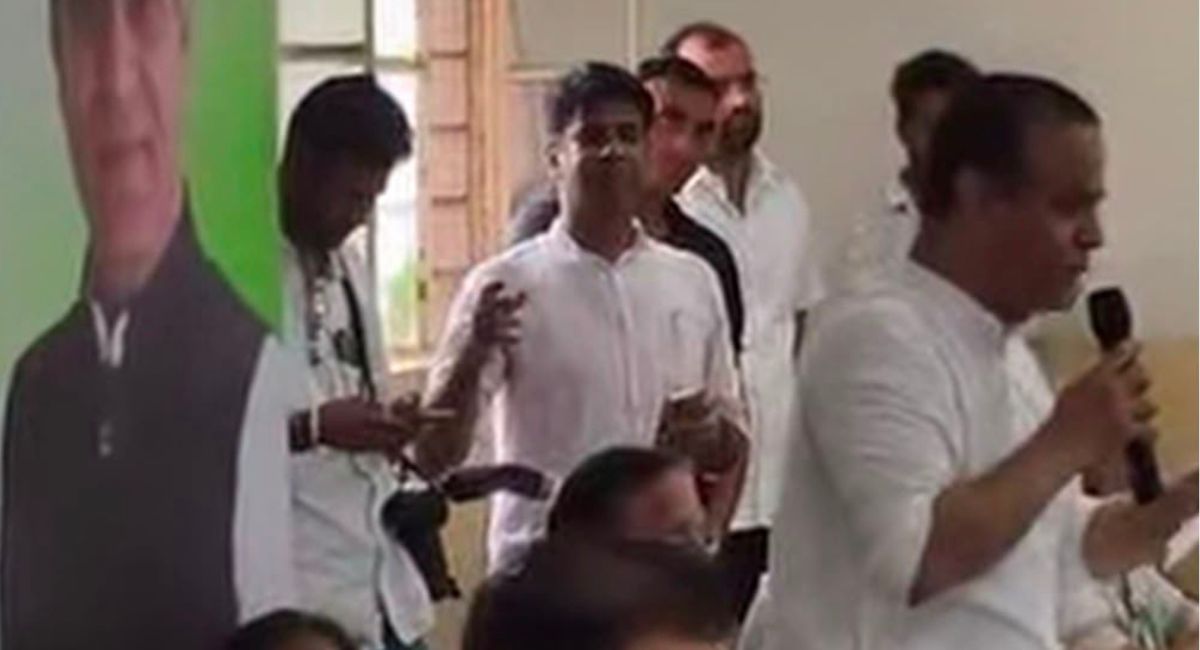 'स‍िर्फ राहुल गांधी और मल्‍ल‍िकार्जुन खरगे के नारे लगाओ', बैठक में ज‍िलाध्‍यक्ष के नाम लगे नारे तो दी नसीहत