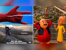 Spider-Man, Motu-Patlu, And A Greek Drama: BJP Casts Insta Meme Net For Gen-Z Attention