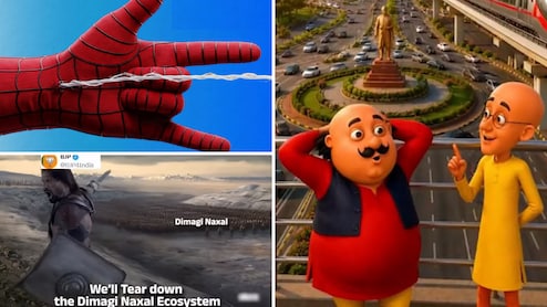 Spider-Man, Motu-Patlu, And A Greek Drama: BJP Casts Insta Meme Net For Gen-Z Attention