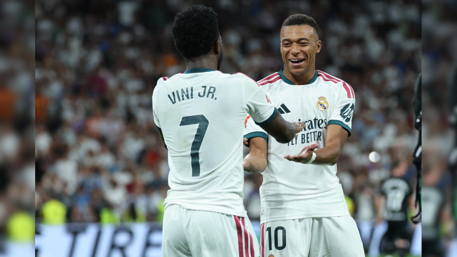 Kylian Mbappe Hits Hat-Trick As Real Madrid Thrash Real Sociedad