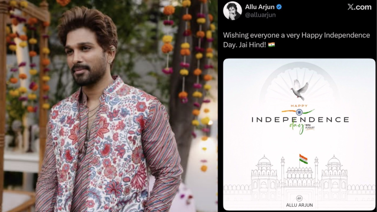 Allu Arjun Faces Flak Over Independence Day Post, Deletes It Later