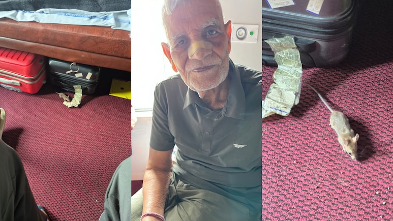 ऊना-इंदौर एक्सप्रेस के फर्स्ट AC कोच में चूहे ने बुजुर्ग की नाक कुतरी, शिकायत के बाद भी रेलवे ने की अनदेखी