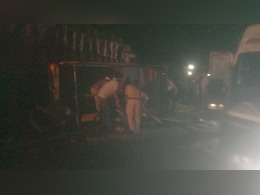 MP: गायों को बचाने के चक्कर में भीषण हादसा, NH-719 पर पिकअप-डंपर की टक्कर, 8 मजदूरों की मौत; 32 घायल