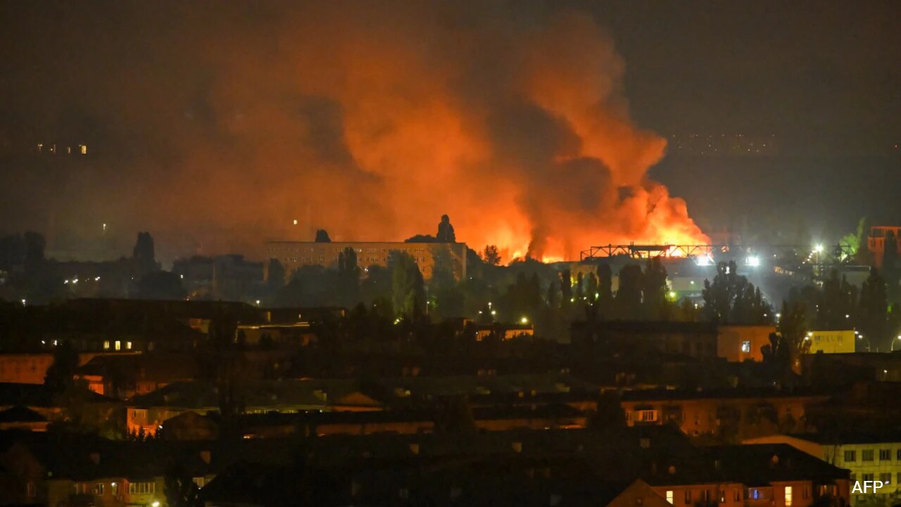 1 Killed, Dozens Injured In Russian Missile Strikes On Ukraine's Kyiv