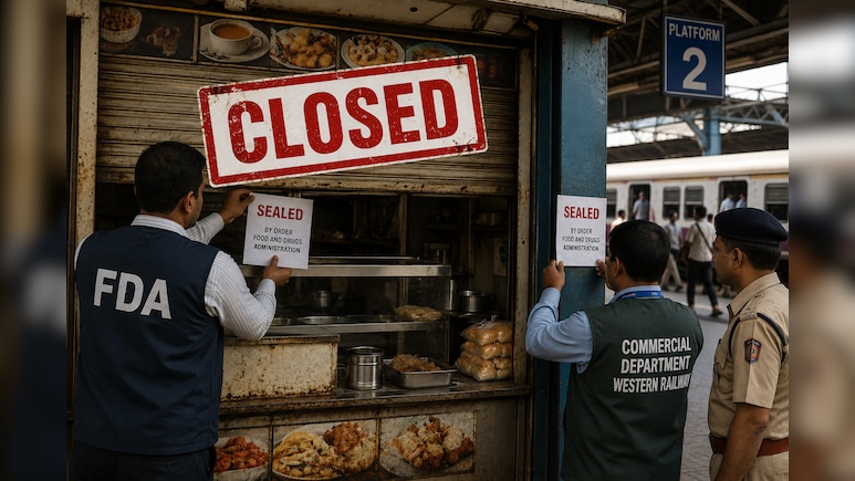 FDA's Big Crackdown: 22 Food Stalls Shut Across Western Railway Stations In Mumbai - Check List