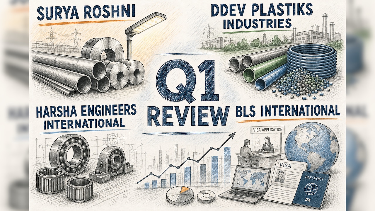 Surya Roshni, Ddev Plastiks, Harsha Engineers, BLS International In Focus After Q1 Review: Check IDBI Capital's Ratings, Target Prices