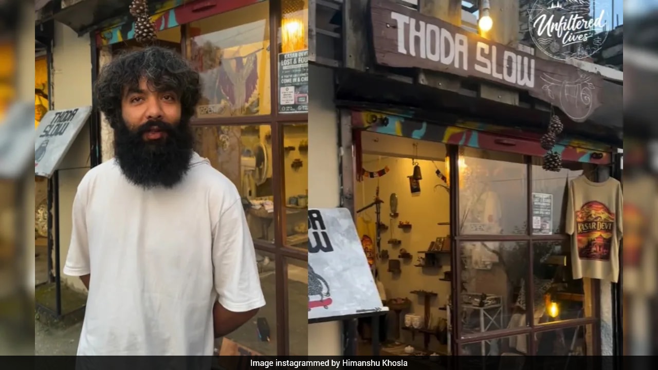 After Father's Death, Man Quits Dubai Job To Open A Small Shop In Uttarakhand: "Promoting Slow Life"