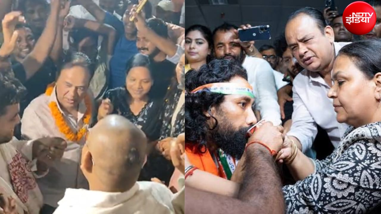 रांची में प्रदर्शनकारी छात्रों संग नाचते मंत्री इरफान अंसारी और दीपिका पांडे, VIDEO वायरल