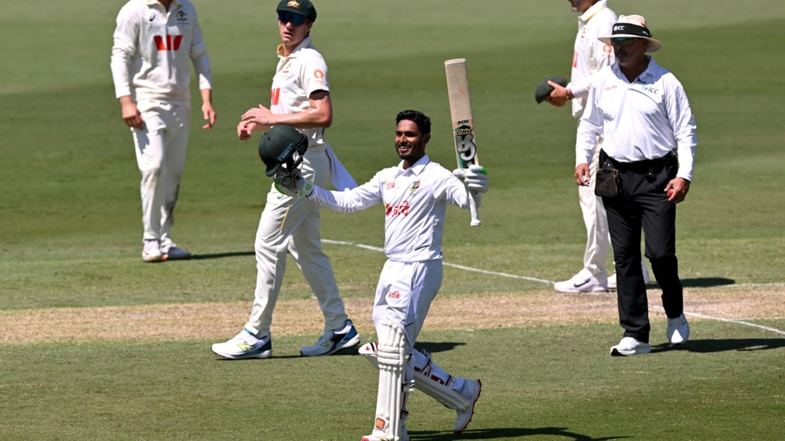 1st Test: Tanzid Hasan Makes History As Bangladesh Dominate Australia On Day 2