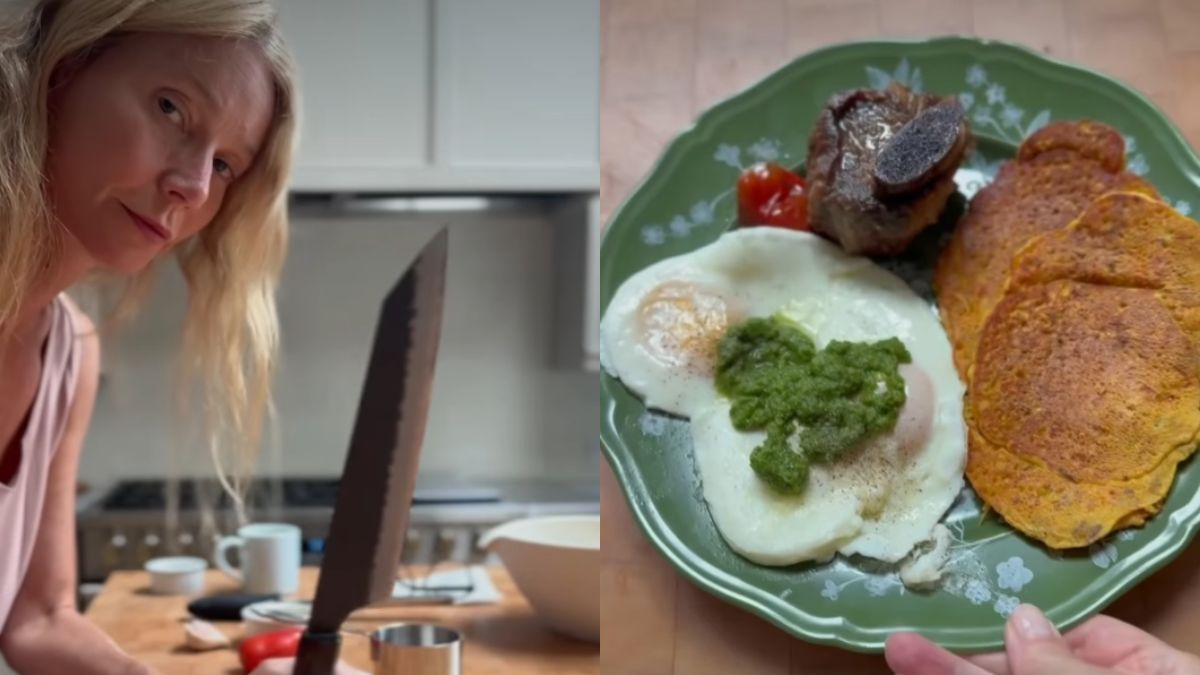 Iron Man Actress Gwyneth Paltrow Makes Indian Chilla And Mint Chutney Eggs