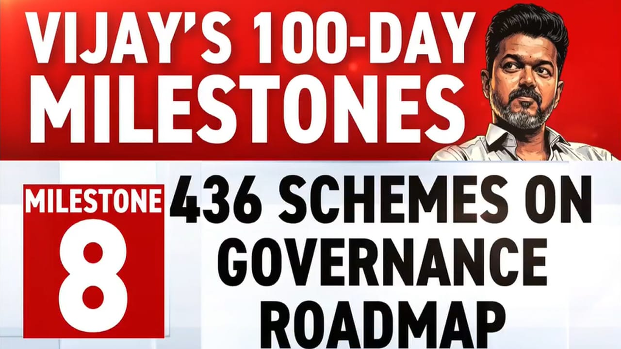 Vijay Govt Completes 100 Days Amid Battle Over Its Report Card
