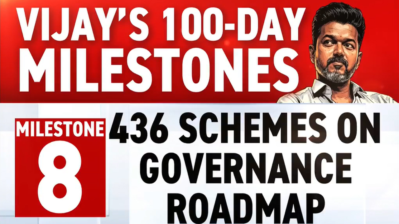 Vijay Govt Completes 100 Days Amid Battle Over Its Report Card
