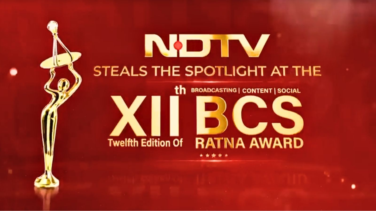 Newsroom To Ground: NDTV Scores Big At 12th BCS Ratna Awards Newsroom To Ground: NDTV Scores Big At 12th BCS Ratna Awards