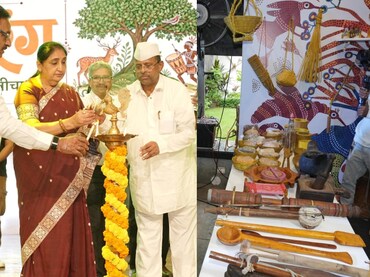 मुंबईत घुमला आदिवासी संस्कृतीचा नाद! उपमुख्यमंत्री सुनेत्रा पवार यांच्या हस्ते 'वनरंग 2026'चे उद्घाटन