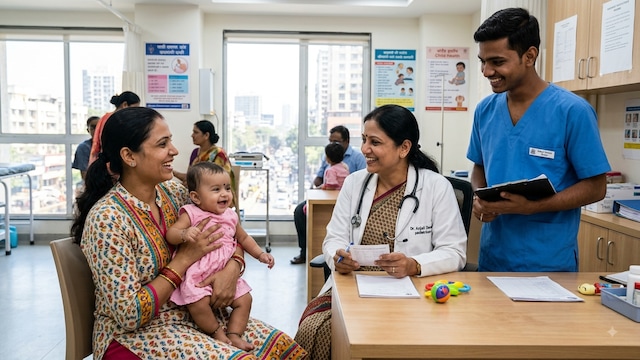 India has multiple programmes focused on maternal and child health