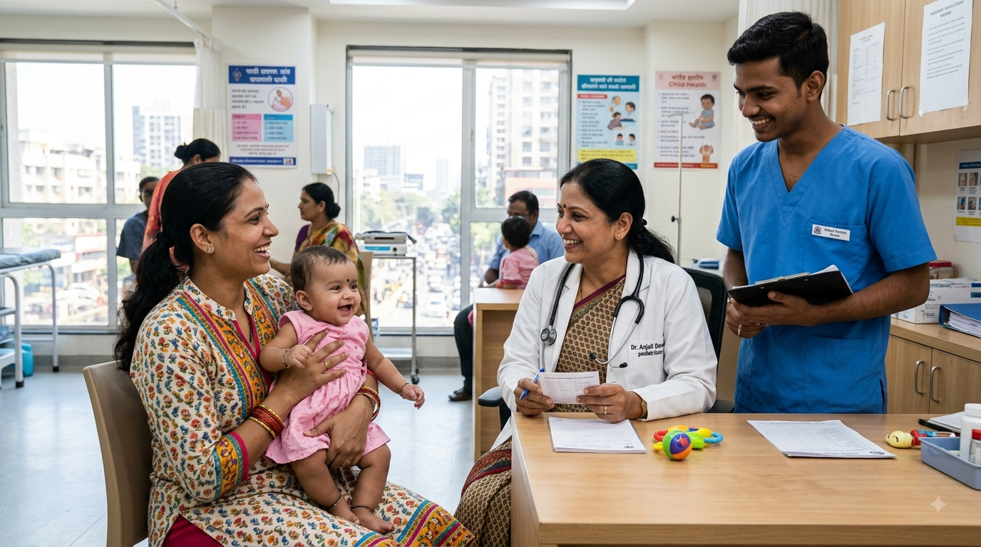 India has multiple programmes focused on maternal and child health