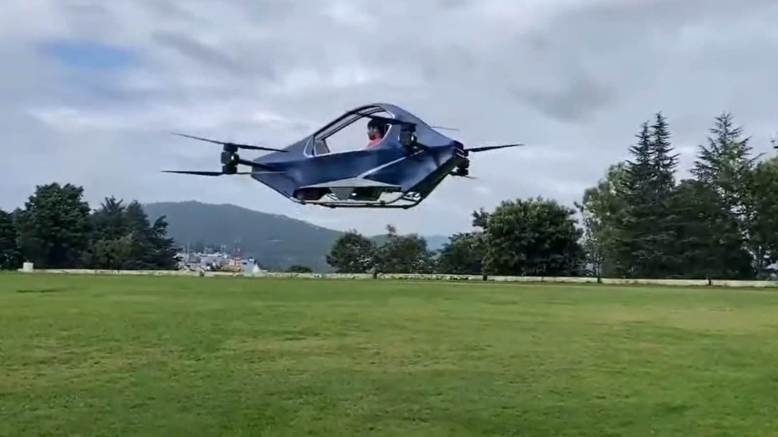 Uttarakhand Innovator Test-Flies Electric Flying Car Prototype in Almora