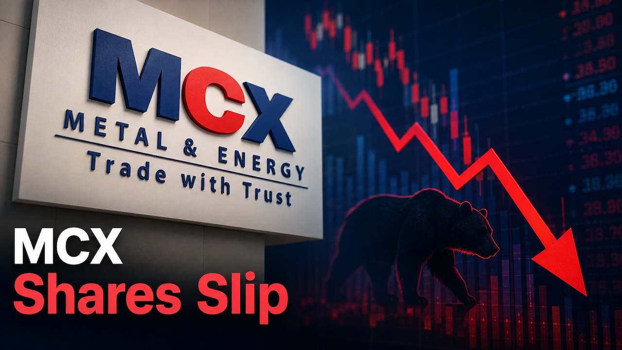 MCX Share Price Slumps Over 3% As Q1 Net Profit, Revenue Decline Over 20%