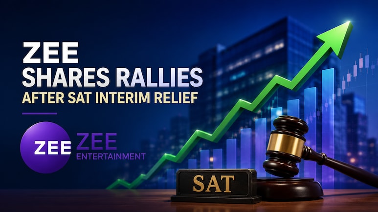 Zee Entertainment Share Price Jumps over 6% As SAT Grants Interim Relief From SEBI Order
