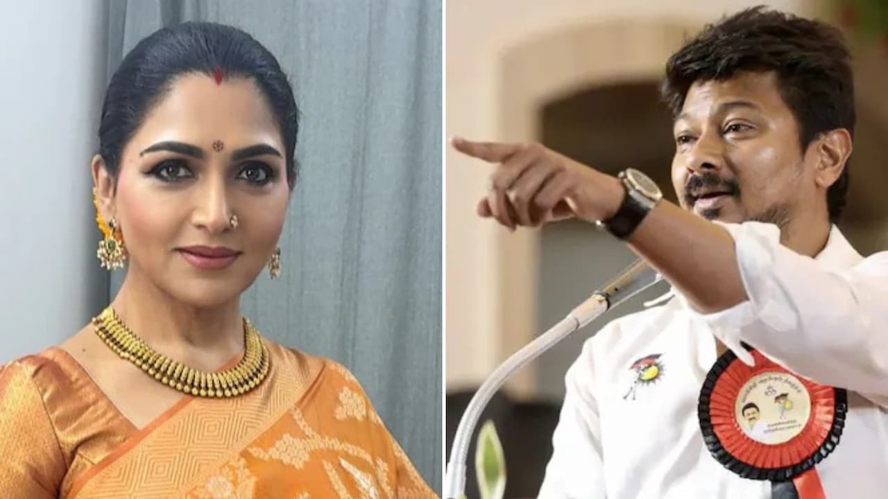 "If You're Man Enough...": Khushbu Sundar Slams Udhayanidhi Stalin's 'Trisha' Remark