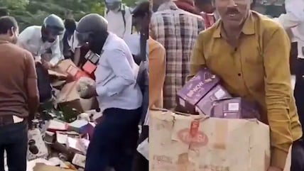 Expired Chocolates Dumped In Kanpur, Crowd Rushes To Collect Them