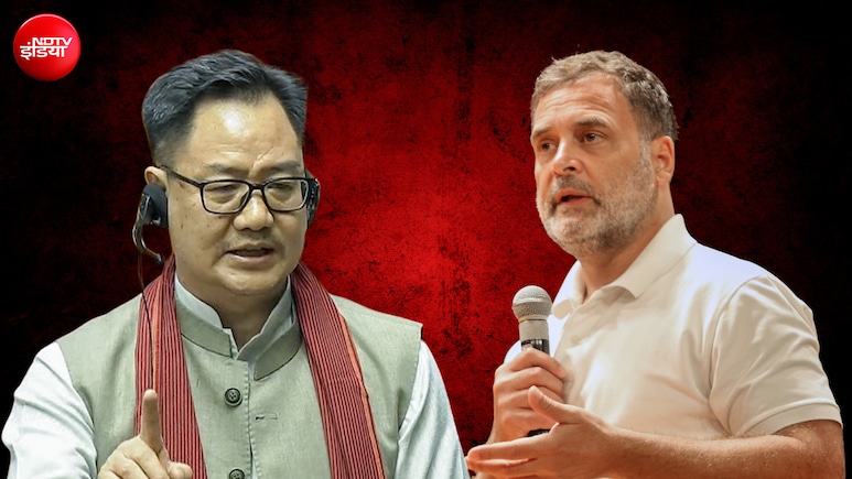 परिसीमन बिल पर मिलेगा विपक्ष का साथ? आज फिर राहुल गांधी से मिले रिजिजू- सूत्र